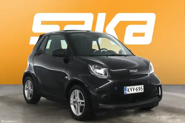 Musta Avoauto, smart fortwo – KVV-695