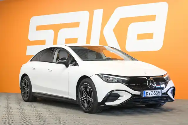 Valkoinen Sedan, Mercedes-Benz EQE – KVZ-335