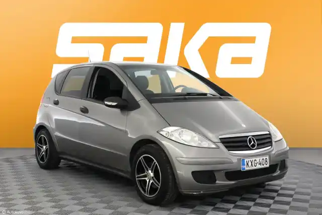 Harmaa Tila-auto, Mercedes-Benz A – KXG-408