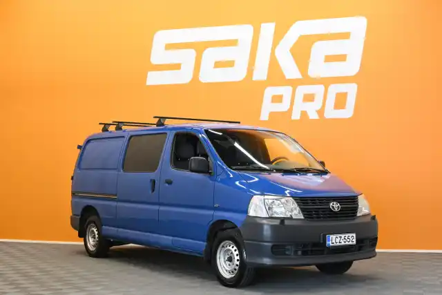 Sininen Pakettiauto, Toyota Hiace – LCZ-552