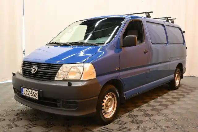 Sininen Pakettiauto, Toyota Hiace – LCZ-552