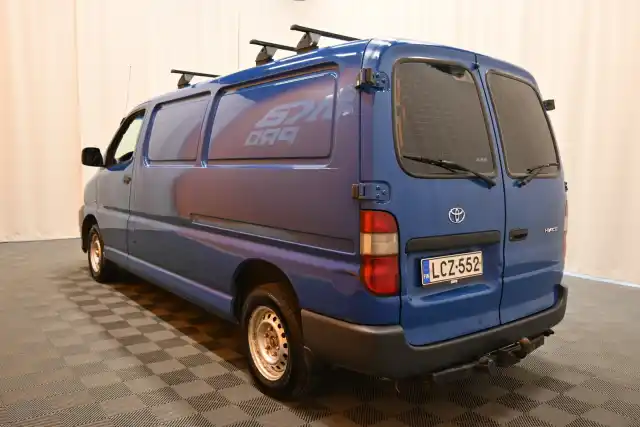 Sininen Pakettiauto, Toyota Hiace – LCZ-552