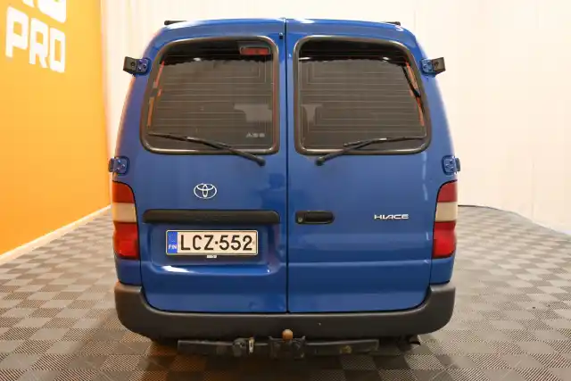 Sininen Pakettiauto, Toyota Hiace – LCZ-552