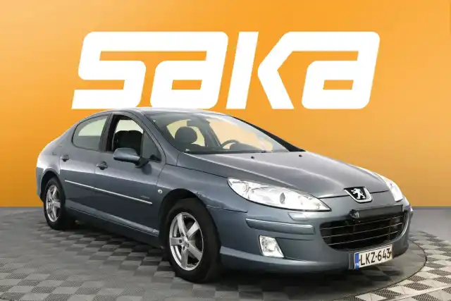 Harmaa Sedan, Peugeot 407 – LKZ-643