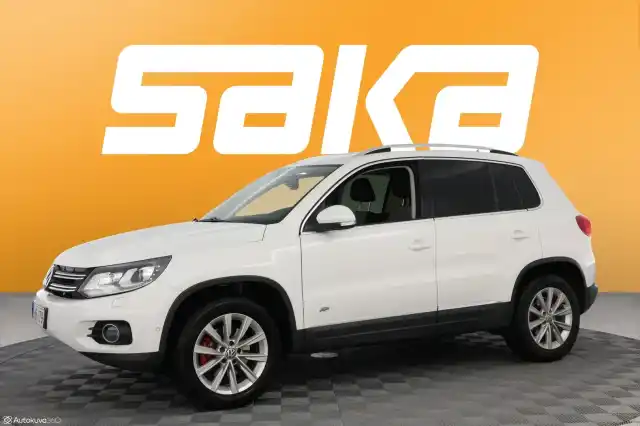 Valkoinen Maastoauto, Volkswagen Tiguan – LMB-179