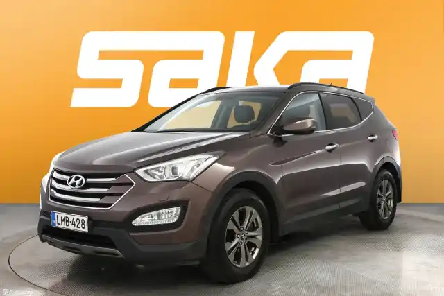 Ruskea Maastoauto, Hyundai Santa Fe – LMB-428