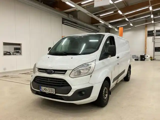 Valkoinen Pakettiauto, Ford Transit Custom – LMH-330