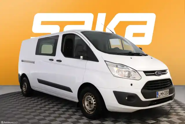 Valkoinen Pakettiauto, Ford Transit Custom – LMH-330