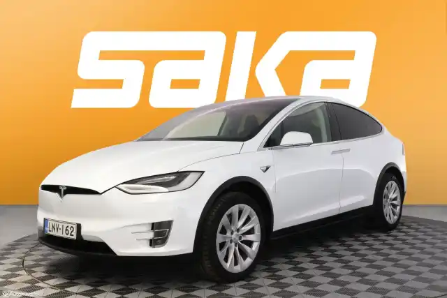 Valkoinen Maastoauto, Tesla Model X – LNV-162