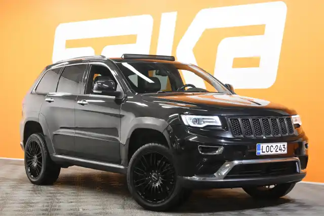 Musta Maastoauto, Jeep Grand Cherokee – LOC-243