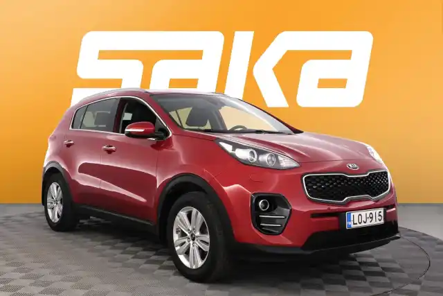 Punainen Maastoauto, Kia Sportage – LOJ-915