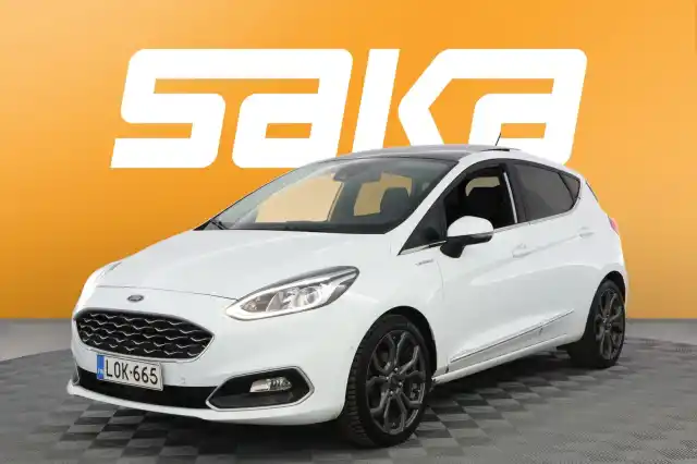 Valkoinen Viistoperä, Ford Fiesta – LOK-665