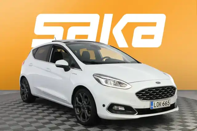 Valkoinen Viistoperä, Ford Fiesta – LOK-665