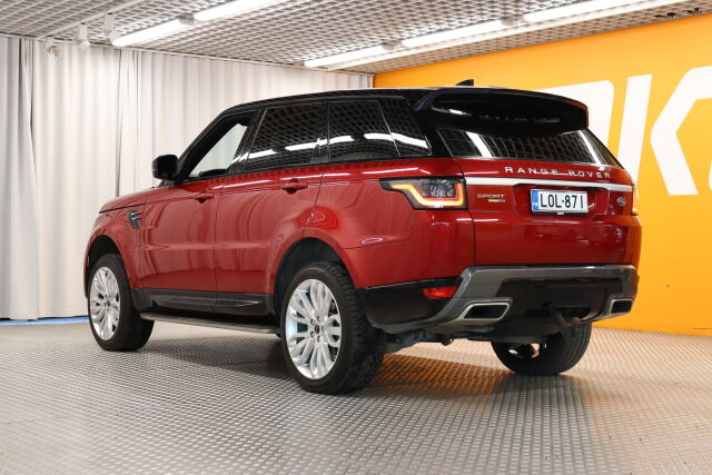 Punainen Maastoauto, Land Rover Range Rover Sport – LOL-871