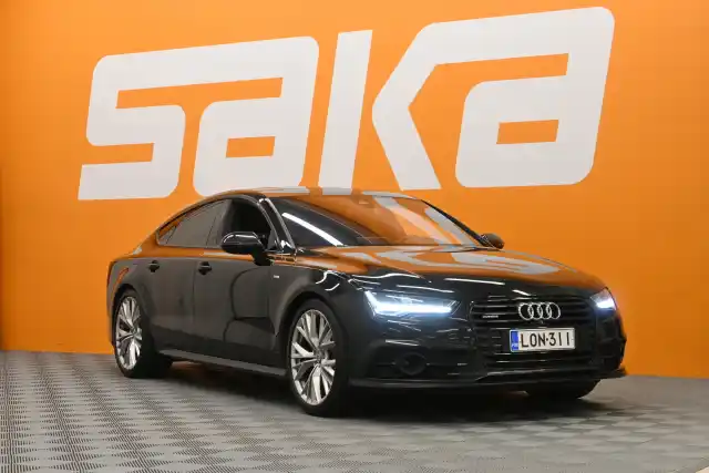 Musta Viistoperä, Audi A7 Sportback 3.0 Bi-TDI quattr – LON-311