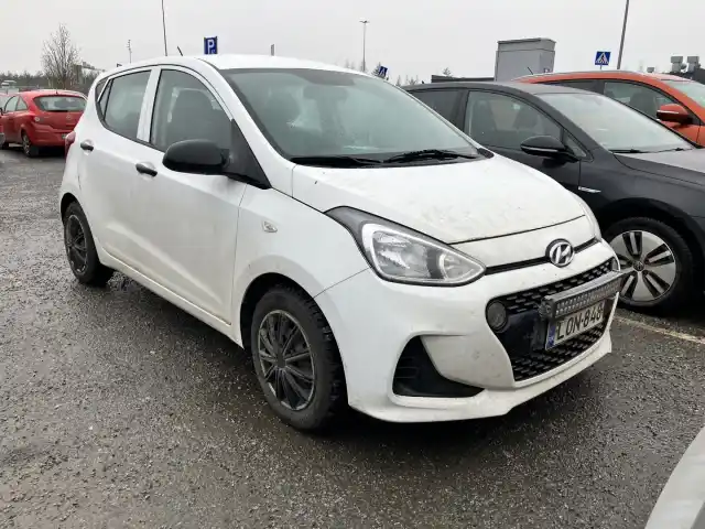 Valkoinen Viistoperä, Hyundai i10 – LON-848