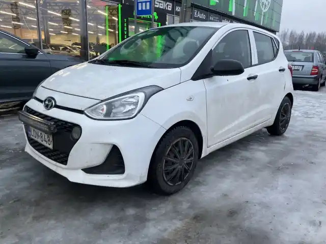 Valkoinen Viistoperä, Hyundai i10 – LON-848