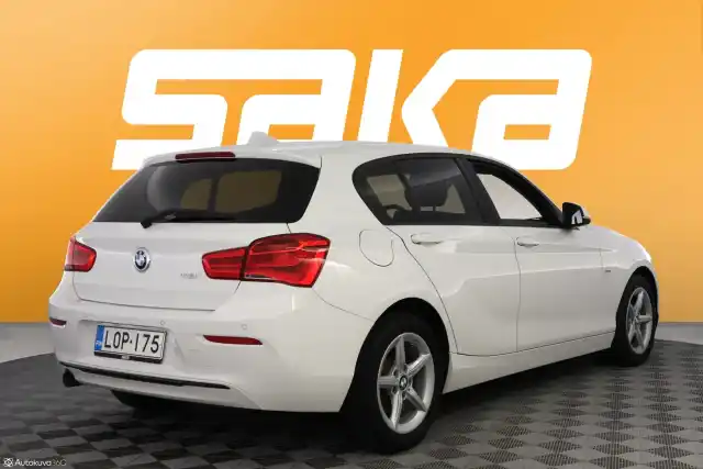 Valkoinen Viistoperä, BMW 118 – LOP-175