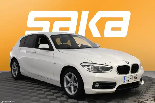 Valkoinen Viistoperä, BMW 118 – LOP-175