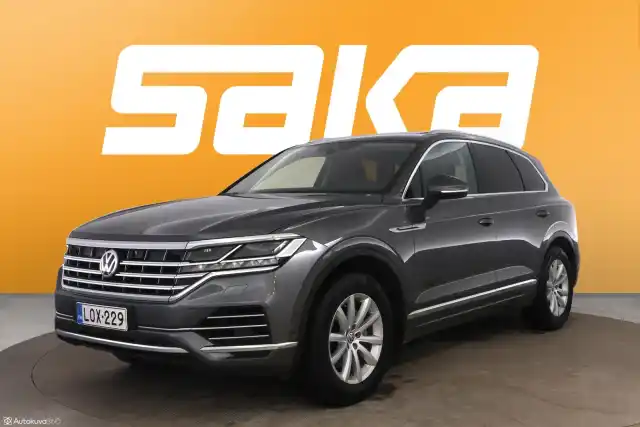 Harmaa Maastoauto, Volkswagen Touareg – LOX-229