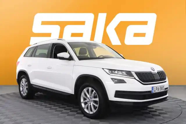 Valkoinen Maastoauto, Skoda Kodiaq – LPA-382