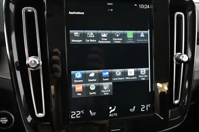 Sininen Maastoauto, Volvo XC40 – LPS-992