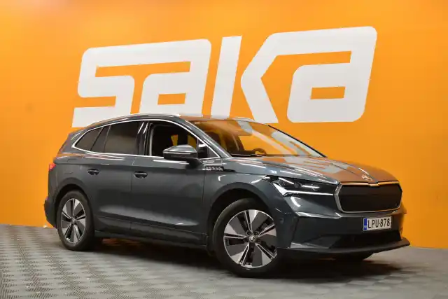 Harmaa Maastoauto, Skoda Enyaq – LPU-878