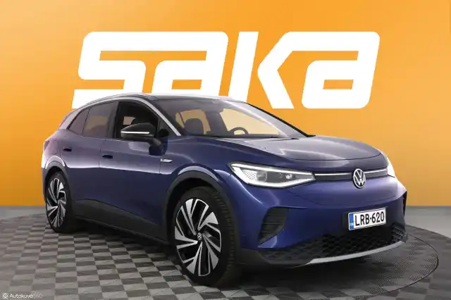 Sininen Maastoauto, Volkswagen ID.4 – LRB-620