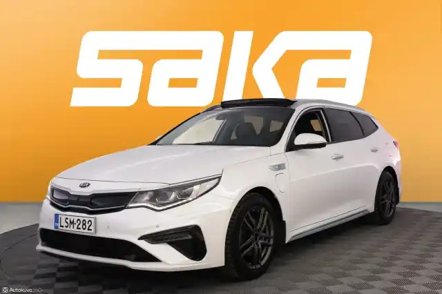 Valkoinen Farmari, Kia Optima – LSM-282