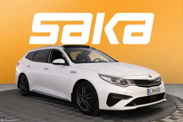 Valkoinen Farmari, Kia Optima – LSM-282