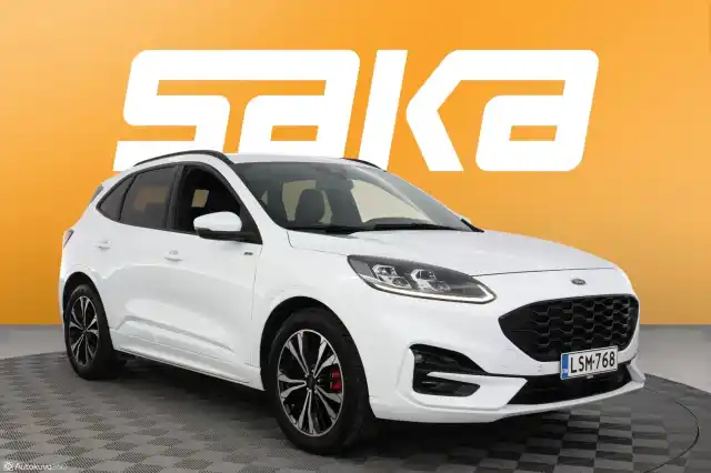 Valkoinen Maastoauto, Ford Kuga – LSM-768