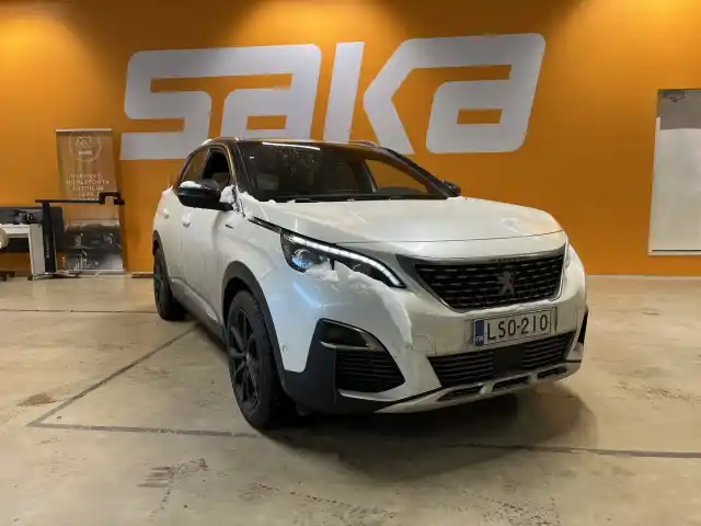 Valkoinen Maastoauto, Peugeot 3008 – LSO-210