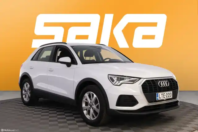 Valkoinen Maastoauto, Audi Q3 – LTE-220