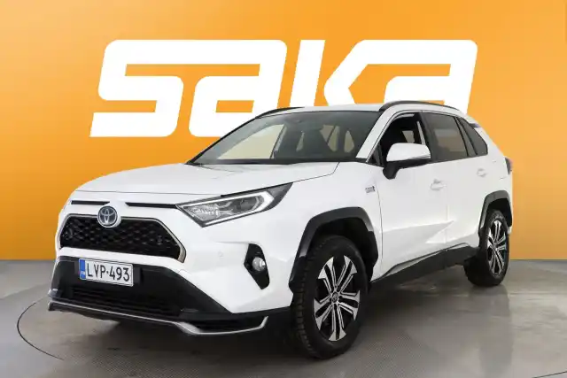 Valkoinen Maastoauto, Toyota RAV4 Plug-in – LVP-493