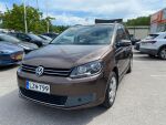Ruskea (beige) Tila-auto, Volkswagen Touran – LZN-799, kuva 2