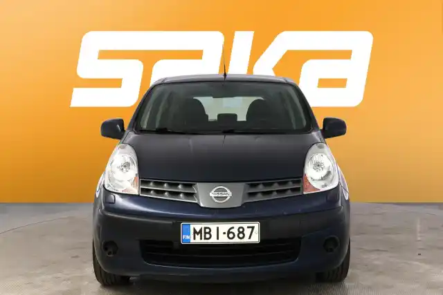 Sininen Tila-auto, Nissan Note – MBI-687