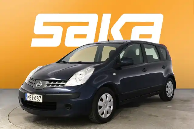 Sininen Tila-auto, Nissan Note – MBI-687