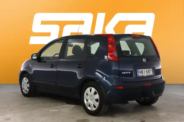 Sininen Tila-auto, Nissan Note – MBI-687