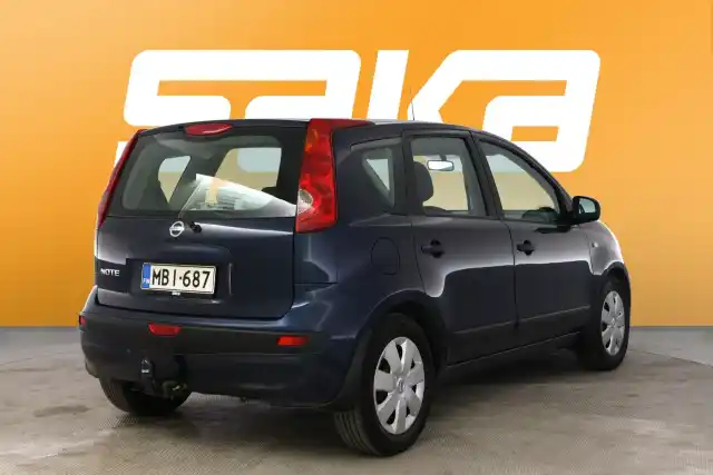 Sininen Tila-auto, Nissan Note – MBI-687