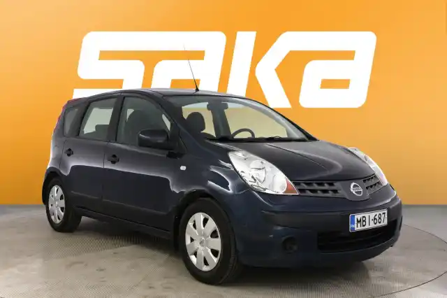 Sininen Tila-auto, Nissan Note – MBI-687