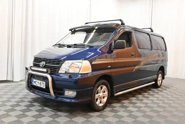 Sininen Pakettiauto, Toyota Hiace – MCY-873