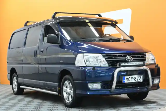 Sininen Pakettiauto, Toyota Hiace – MCY-873