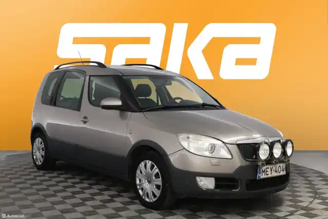 Beige Tila-auto, Skoda Roomster – MEY-404