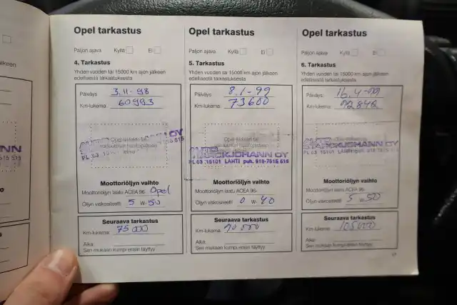 Punainen Henkilöauto, Opel Astra – MIH-840