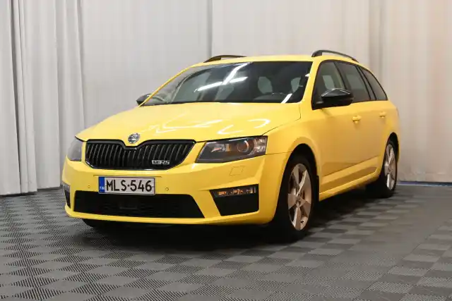 Keltainen Farmari, Skoda Octavia – MLS-546