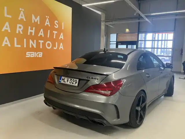 Harmaa Coupe, Mercedes-Benz CLA 45 AMG – MLV-329