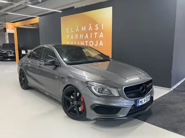 Harmaa Coupe, Mercedes-Benz CLA 45 AMG – MLV-329