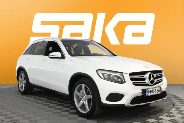 Valkoinen Maastoauto, Mercedes-Benz GLC – MMU-386