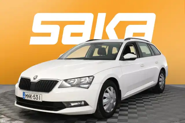 Valkoinen Farmari, Skoda Superb – MNK-531