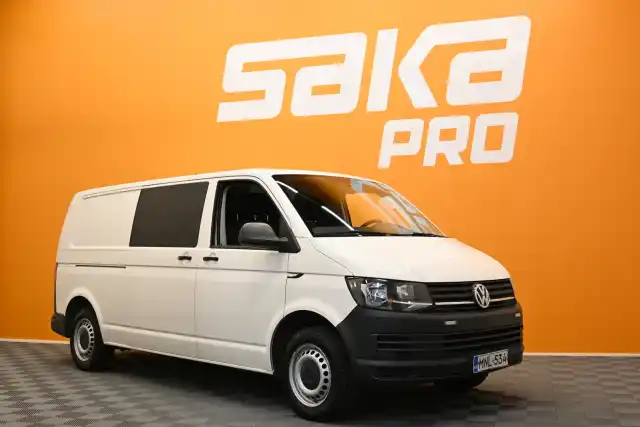 Valkoinen Pakettiauto, Volkswagen Transporter – MNL-534